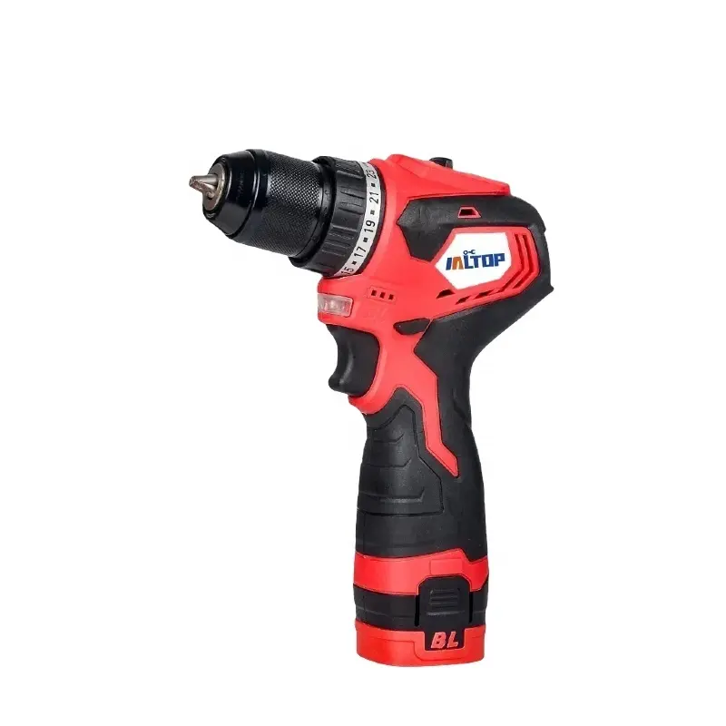 12V lithium battery electric hammer cordless impact drill portable brushless power drill