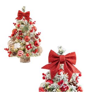 Adornos Navideños Artificiales de PVC Pequeños al por Mayor 2024, Decoración Navideña para Mesa y Hogar, Árbol de Navidad para Negocios - Product Image 3