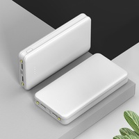 Prix de gros pour les batteries externes 10000mAh 20000mAh, double sortie USB 10W, charge portable pour smartphone