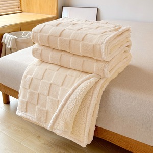 Cobertor Liso de Poliéster Tafetá de Alta Gramatura, Grosso e Quente para Inverno, <span class=keywords><strong>Anti</strong></span>-Ácaros, Venda Direta da Fábrica, Leve - Product Image 2