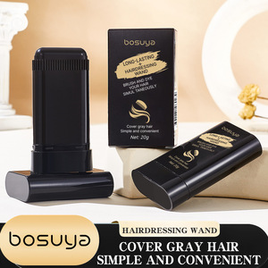 Crema para Peinar el Cabello Posuya, Forma Rápida de Cubrir las Canas con Coloración Natural y Fijación Duradera - Product Image 2