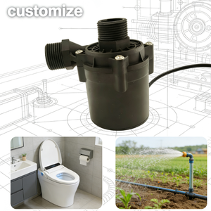 Pompa WC Intelligente 12V/24V Bassa <span class=keywords><strong>Pressione</strong></span> - DC Brushless, Silenziosa, per Bidet - OEM Fabbrica - Product Image 2