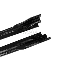 Haosheng autres pièces de voiture ABS plastique fibre de carbone Look jupes latérales pièces pour BMW X5 F15 2014 2015 2016 2017 2018