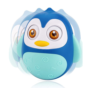 Grands cadeaux <span class=keywords><strong>jouets</strong></span> pour bébé 0 à <span class=keywords><strong>18</strong></span> <span class=keywords><strong>mois</strong></span> développement ventre temps <span class=keywords><strong>jouets</strong></span> pingouin gobelet Wobbler roly-poly bébé <span class=keywords><strong>jouets</strong></span> - Product Image 1