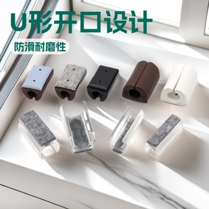 Hyderon Furniture Felt <b>Pad</b> U-Shaped Non-Slip Plastic Foot Cover For Tables <b>Chairs</b> - Product Image 5