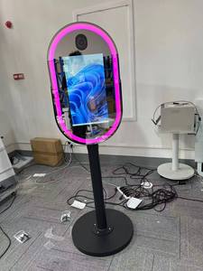 La Última Máquina de Fotografía con Espejo Mágico con Marco LED, Suministros Portátiles para Fiestas con <span class=keywords><strong>Caja</strong></span> Impresora - Product Image 4