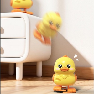 Plastic Chain Clockwork Twisting <b>Egg</b> Duckling Bouncing <b>Egg</b> Cute Beast Walking Shell Breaking Animal Shaped Assembly Fun Gift <b>Toy</b> - Product Image 1