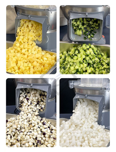 Commercial Electric Vegetable Slicer Green <strong>Onion</strong> Cutter Machine for Fruit Dragon Fruit/Mango/Strawberry/Vegetable - Product Image 6