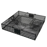 Cage réutilisable de piège à animaux de rats vivants pour la capture de rongeurs multiples Conception sûre et sécurisée en acier galvanisé et en fer