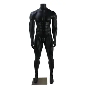 Vendita all'ingrosso 30 centimetri mannequin-Di alta qualità senza testa in fibra di vetro maschio di tutto il corpo forte grande muscolo mannequin