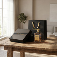 Bouteille de whisky vide avec coffret cadeau magnétique noir, ensemble de 750 ml, solution d'emballage pour spiritueux haut de gamme, coffret Master Elite