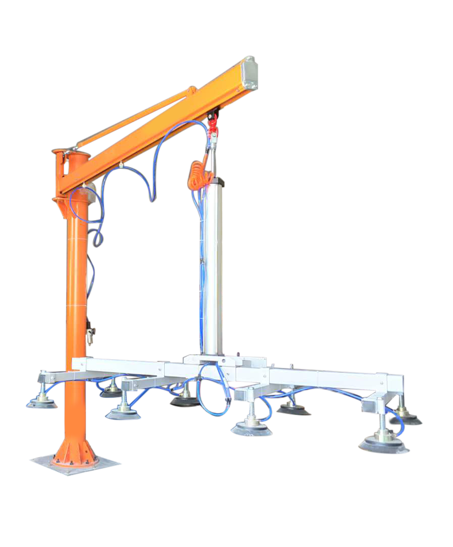 <strong>2026</strong> Easytech OEM Precision Gauge Digital Panel Positioning Lifting Pulling Material Handling Jib Crane <strong>Vacuum</strong> Lifter