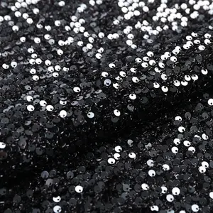 2020 Factory Price Sequin Fabric Backdrop Indian Shining Sponge Lurex Knitted With Sequin Paillette Fabric For Decoration