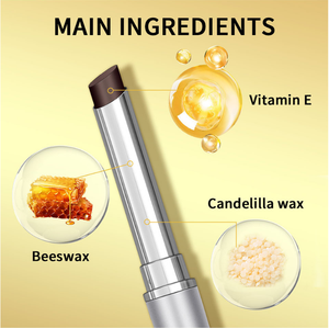 Nuevo Bálsamo Labial Lakerain <span class=keywords><strong>Black</strong></span> <span class=keywords><strong>Honey</strong></span>, Hidratante, Impermeable, Maquillaje Mineral, Antiadherente, Larga Duración, Lápiz Labial Mate Aterciopelado - Product Image 6