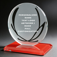 Trophée en cristal personnalisé avec photo couleur Neelpure 124868 pour récompenses d'employés d'entreprise, cadeaux de retraite, occasions spéciales