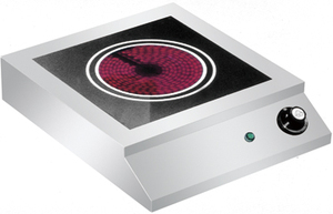 Cuisinière à induction commerciale à brûleur unique 3,5 kW en acier inoxydable SS201, chauffage rapide pour restaurant, cuisine, station de buffet - Product Image 2