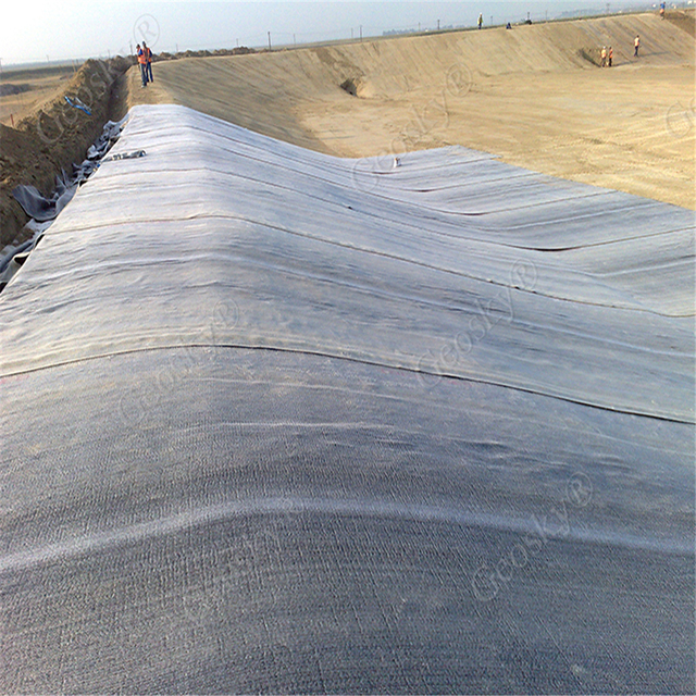 GCL Composite Bentonite Geosynthetic Clay Liner Nonwoven Material for Drainage Park Japanese Design Earthwork Products