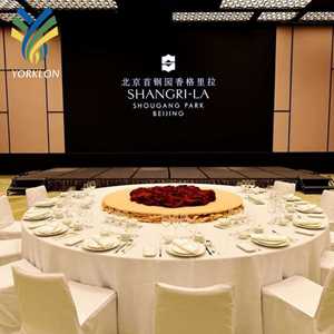 Shangri-<span class=keywords><strong>La</strong></span> Shougang Park Hotel personalizado moderno pintado a mano bordado Mural papel pintado geométrico insonorizado pared impermeable - Product Image 6