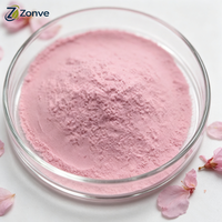 Poudre de fleurs de cerisier Sakura naturelle séchée et moulue, qualité cosmétique et alimentaire, pour masque facial, pâtisserie, boissons, matière première