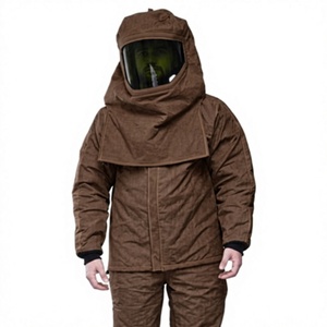 Combinaison de travail industrielle personnalisée avec logo, anti-arc électrique, antistatique, pour électriciens - Product Image 5