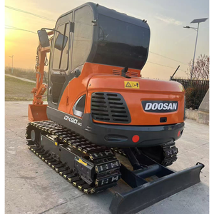 Excavadora <span class=keywords><strong>Doosan</strong></span> DX60 usada original, excavadora <span class=keywords><strong>Doosan</strong></span> DX60 con almohadillas de goma hidráulicas y acoplador rápido, excavadora <span class=keywords><strong>Doosan</strong></span> - Product Image 1