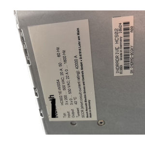 Controlador de Accionamiento IndraDrive Serie C HCS02.1E-W0054-A-03-NNNN para HCS02.1E-W0054-A-03-NNNN HCS02.1E-W0054-A-03-NNNN IndraDrive C - Product Image 5