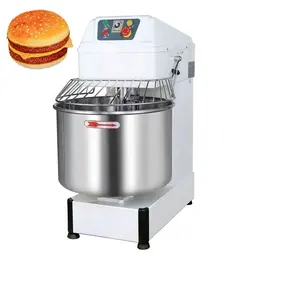 Mixer adonan 60L komersial mixer makanan berdiri untuk roti dengan kait adonan