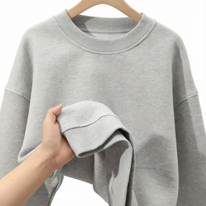 Sudadera de Algodón Tejido Grueso de Alta Calidad Personalizada para Unisex, Bordada, Corte Regular, Otoño, ODM - Product Image 1