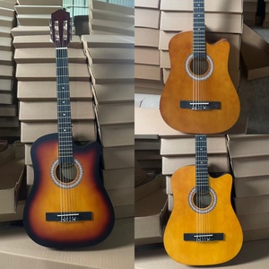 Guitare Classique 38 Pouces de Haute Qualité en Gros de Chine avec Table en Tilleul, Accessoires de Guitare, Guitare Classique Pas Chère - Product Image 4