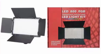 Pro LED U600 + 35W RGB vidéo lumière de remplissage 2700-6500K alimenté par batterie LED Studio éclairage télécommande pour vidéo photographique