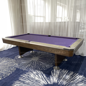 Sistema de Retorno de Bolas para Uso Profesional en Clubes, Mesa de Billar de Alta Calidad con Base de Madera Sólida de 5x9 Pies, en Venta - Product Image 6
