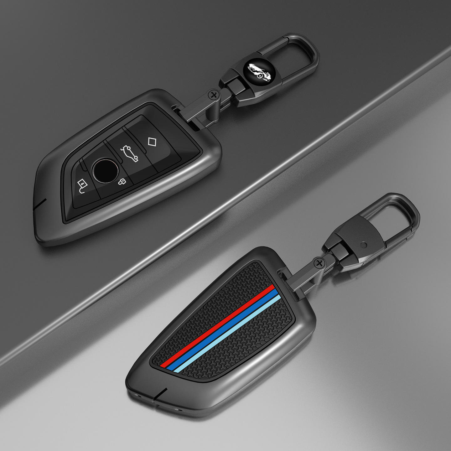 Modèle A2-4 boutons-trois couleurs-boucle métal