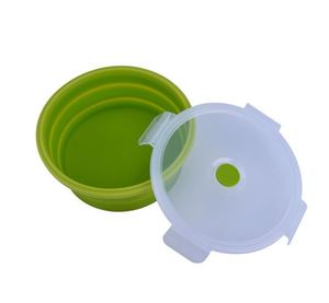 <b>Lunch</b> <b>Box</b> Kids Heat Resistant Silicone Material FOOD Approved Silicone <b>Lunch</b> <b>Box</b> BPA Free - Product Image 6