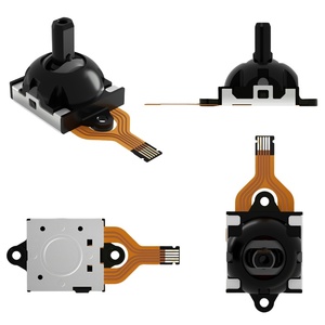Joystick de Efecto Hall Más Sensible para <span class=keywords><strong>Steam</strong></span> Deck OLED, Accesorios para Stream Deck para Juegos <span class=keywords><strong>FPS</strong></span>, Pre-Soldado con Tapa de Joystick (1 Par) - Product Image 1
