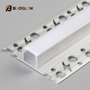 Prix usine 2025 – Profilé LED en aluminium 15x15 personnalisé pour plafonds en plaques de plâtre et gypse, idéal pour bandes LED - Product Image 3