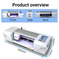 Machines de découpe de films protecteurs d'écran de téléphone portable entièrement automatiques personnalisées Kasr Cutter, film hydrogel TPU, autocollant de peau, traceur de découpe