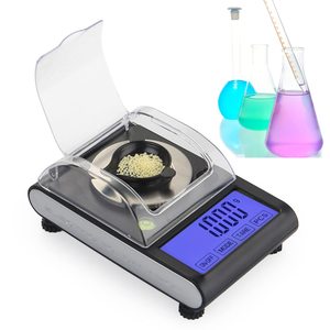 Gold Digital Display 0.001g Precision <b>Battery</b> Powered Electronic Jewelry Weighing Scale CE Certified <b>Rechargeable</b> Stainless - Product Image 1