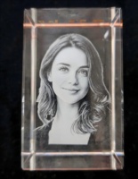 Imprimante 3D de portraits en cristal haute performance, machine de gravure laser 3D sur verre, vente directe du fabricant, assurance qualité