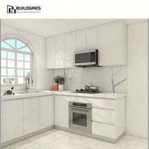 ארון הצטברות עם כיור ובעלות נמוכה סט מכשירי חשמל שטח חיסכון סט inset inset ארונות מטבח מיקרוגל - Product Image 1