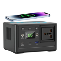 Générateur solaire portable Premium 96WH 150W 30000mAh avec batterie au lithium Lifepo4, panneaux solaires 2400W 5000W, station d'alimentation portable pour le camping