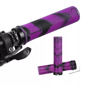 Tay nắm ghi đông xe đạp TPR chống trượt, đầu tay lái chống trượt, cảm giác cầm thoải mái, tay vịn xe đạp MTB, giảm xóc - Product Image 5