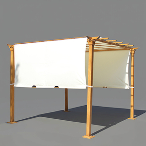 Gazebo de pérgola <span class=keywords><strong>para</strong></span> exteriores con toldo de pabellón de <span class=keywords><strong>tela</strong></span> superior Toldo pintado de fácil montaje <span class=keywords><strong>para</strong></span> toldo pintado <span class=keywords><strong>para</strong></span> exteriores - Product Image 1