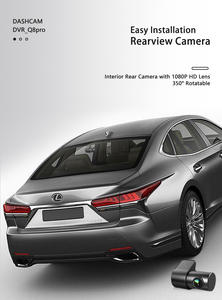 3.16 "סיקיות מסך המכונית Dashcam 2k + 1k כפול עדשה wifi <span class=keywords><strong>dvr</strong></span> 24 שעות חניה ניטור ראיית לילה g הקלטת זווית רחבה תיבת שחור מכונית - Product Image 4