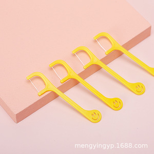 Fil dentaire pour enfants, boîte en plastique, 40 unités, design de dessin animé, pour les soins bucco-dentaires des enfants - Product Image 4