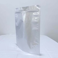 Sac en plastique composite en aluminium auto-adhésif personnalisé, résistant à l'humidité, adapté aux aliments et aux composants électroniques