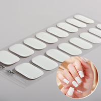 Bandes de gel semi-durcies infusées de cristaux Pro Series, durcissement UV, imperméables, hypoallergéniques