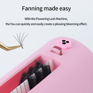 GLAMLASH, ventilador de volumen fácil, máquina para hacer extensiones de pestañas, separador de pestañas postizas de plástico, divisor de raíz, líquido cuadrado - Product Image 6