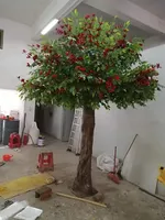 Dekorative Künstliche Ficus-Bäume für Innen- und Außenbereich, Einkaufszentren, Hotels und Gartendekoration