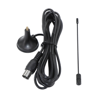 Antenne TV intérieure numérique DVB-T2 HD 1080P 4K UHF VHF, gain 3 dBi, polarisation verticale pour amplificateur d'antenne TV SMA, communication