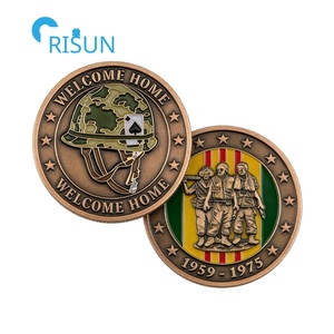 Souvenirs personnalisés, pièces commémoratives pour les veteranes de la guerre du Vietnam, pièces commémoratives pour les forces armées, pièces de défi personnalisées du Vietnam - Product Image 5